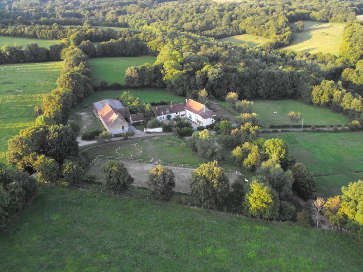 Bed and Breakfast Domaine De Varenne Saint-Amand-en-Puisaye Exterior foto